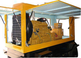 肃宁移动电站(移动柴油发电机组) 肃宁移动电站(移动柴油发电机组)